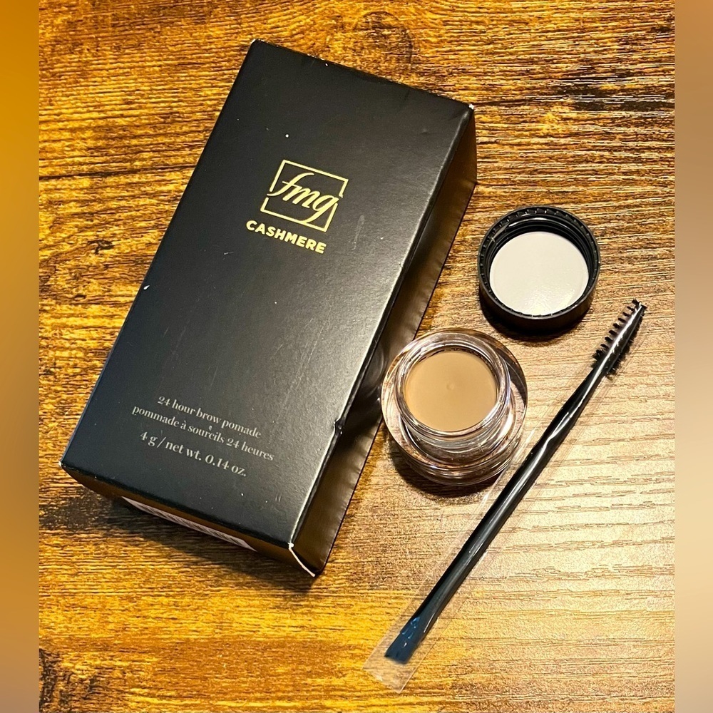👁️ BROW POMADE FMG Cashmere  24 Hr Wear Retired Waterproof Light Brown Eyebrow
